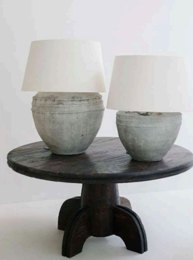 VINTAGE WATER JAR LAMP