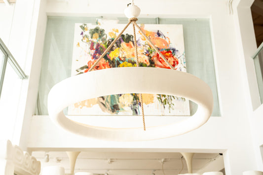 AURA HANGING LIGHT SINGLE WITH ROPE