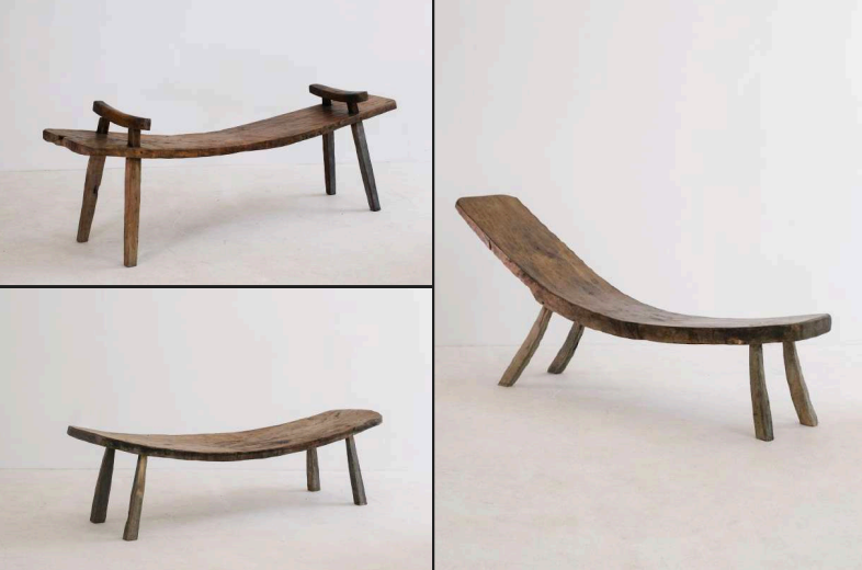 PRIMITIF BENCH CURVED
