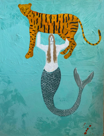 LOVE IS MYSTERY PAINTING