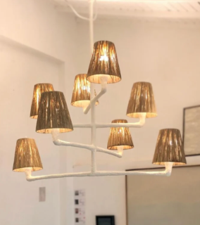 RAFFIA AIX HANGING LIGHT