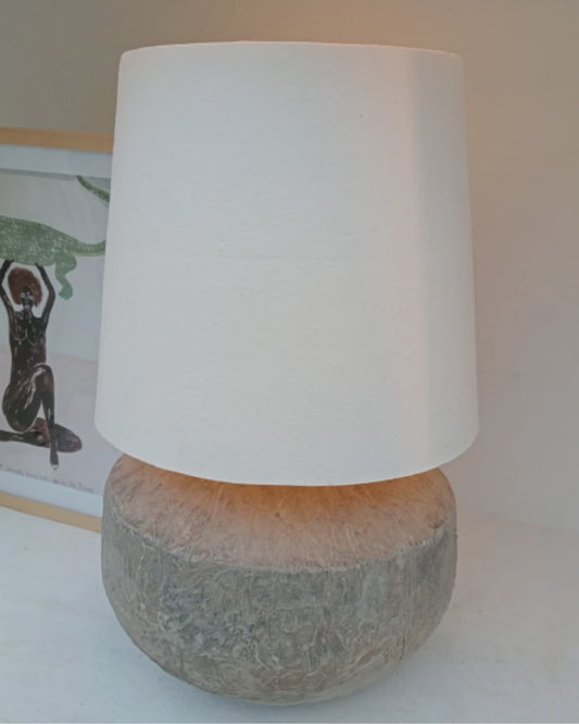 VINTAGE WATER JAR TABLE LAMP