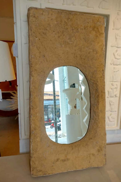 SQUARE STONE MIRROR