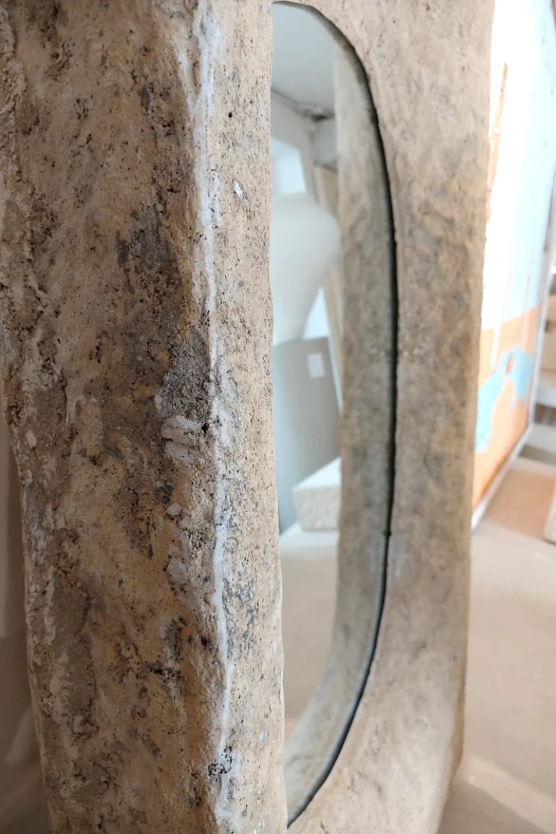 SQUARE STONE MIRROR